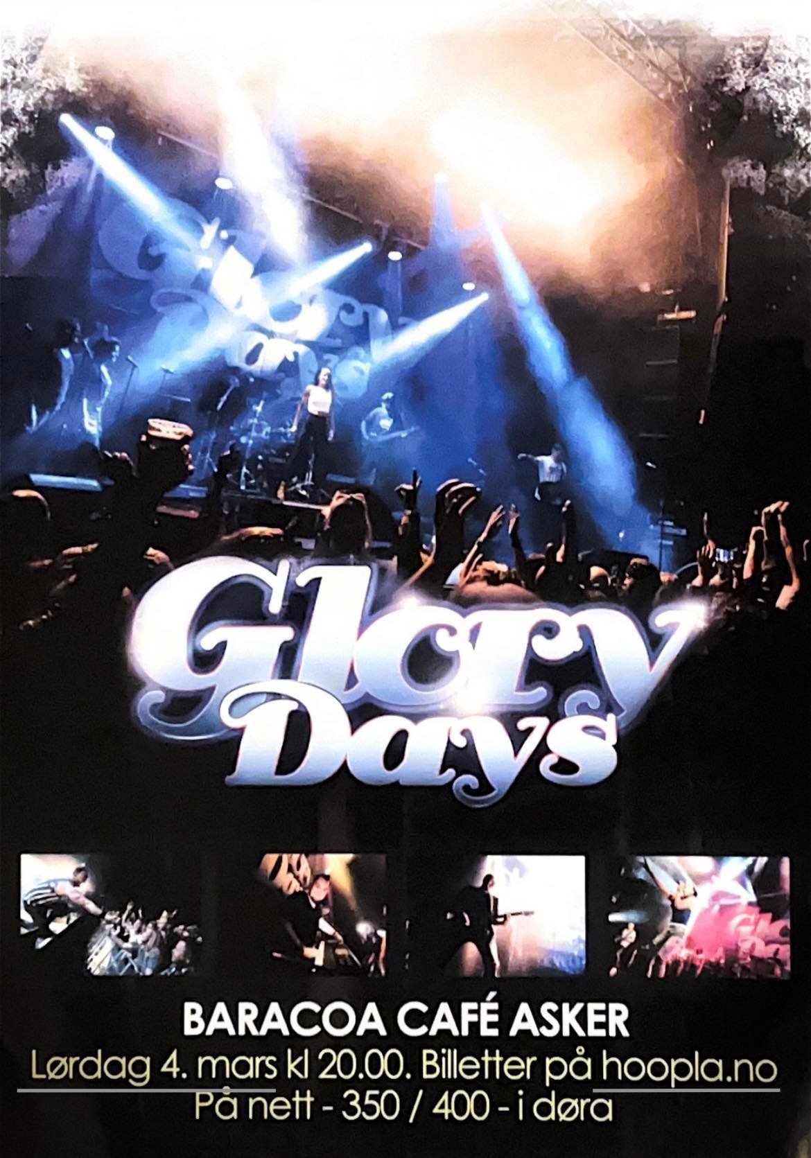 Glory Days Live På Baracoa Asker