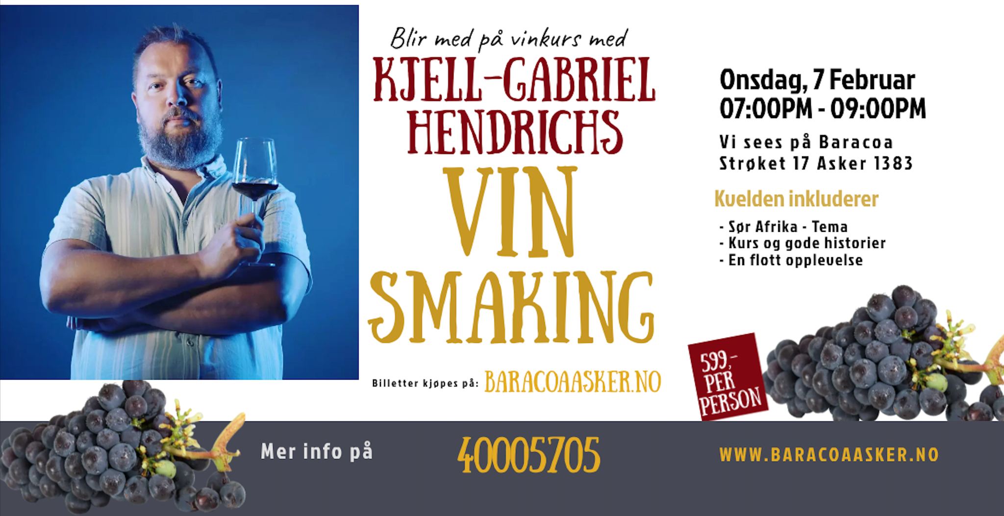 Sør-Afrika! Et historisk vinland med Kjell-Gabriel Hendrichs