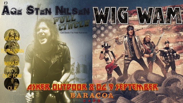 ÅGE STEN NILSEN (FULL CIRCLE) + WIG WAM / SUPPORT x2 TBA
